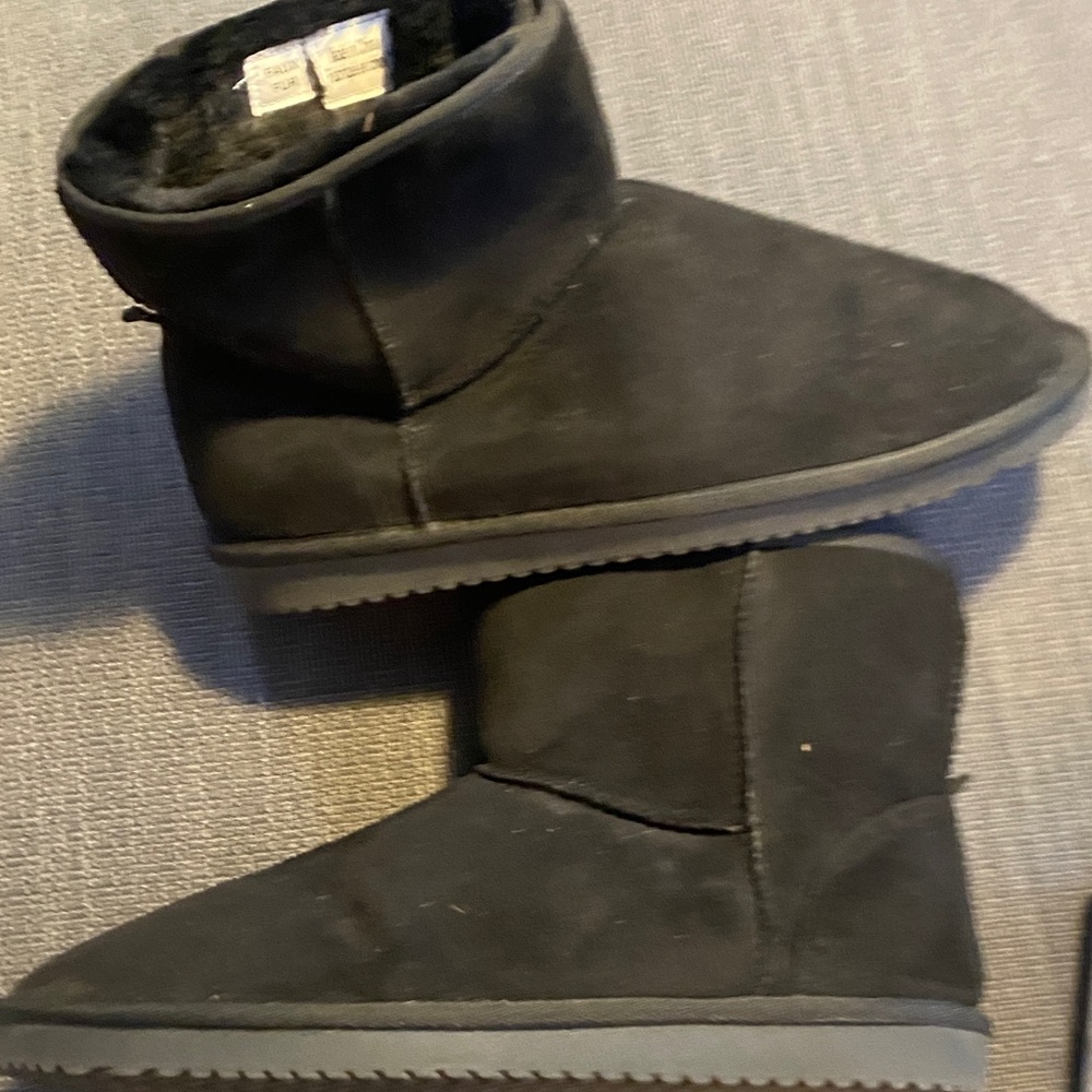 Black Suede Ankle Boots